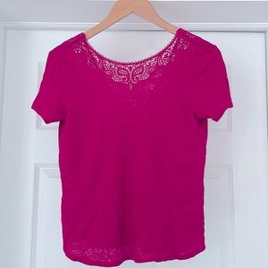 Sezane Short Sleeve Linen shirt - Size Small